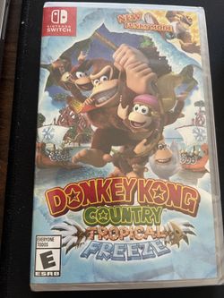 Donkey Kong Country Tropical Freeze Nintendo Switch NEW SEALED