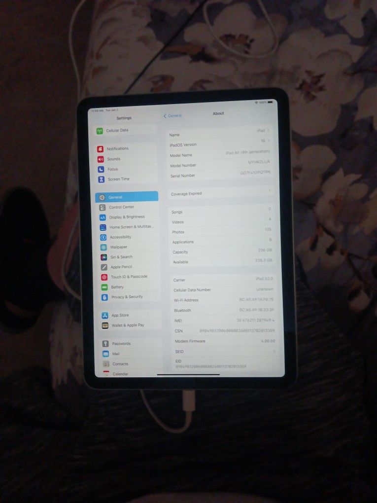 I Pad Air 4 Gen 256 Gb