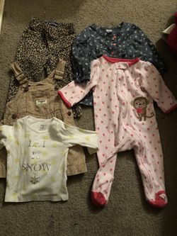 Clothes for baby girl 6-9