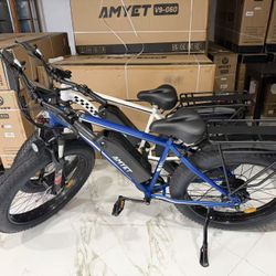 NEW ARRIVAL AMYET EB26 1000W Electric Bike! Conquer The Road With 1000W of Power!🚀