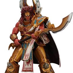 JOYTOY 1/18 Action Figure Warhammer 30K The Horus Heresy Thousand sons Magnus The Red Primarch of The XVth Legion Collection Model Birthday Gifts 8.66