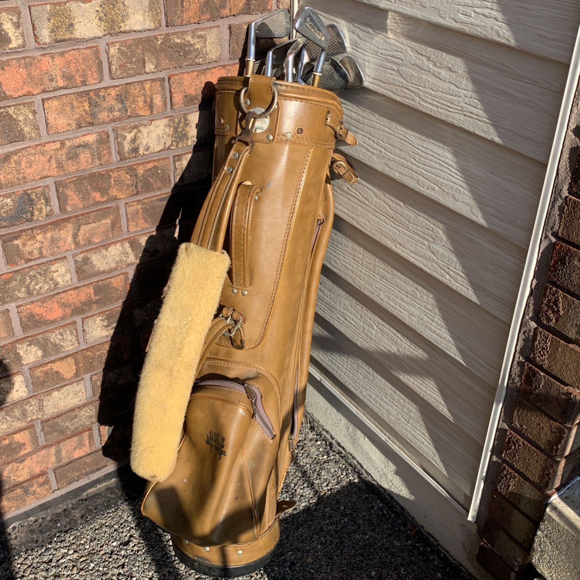 Golf Bag with Miscellaneous Clubs