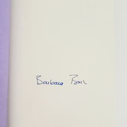 BARBARA BUSH Signed Book - A Memoir - 1994 First Edition Hardcover - Great Signature