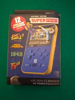 Retro game poket, with a bunch of games already