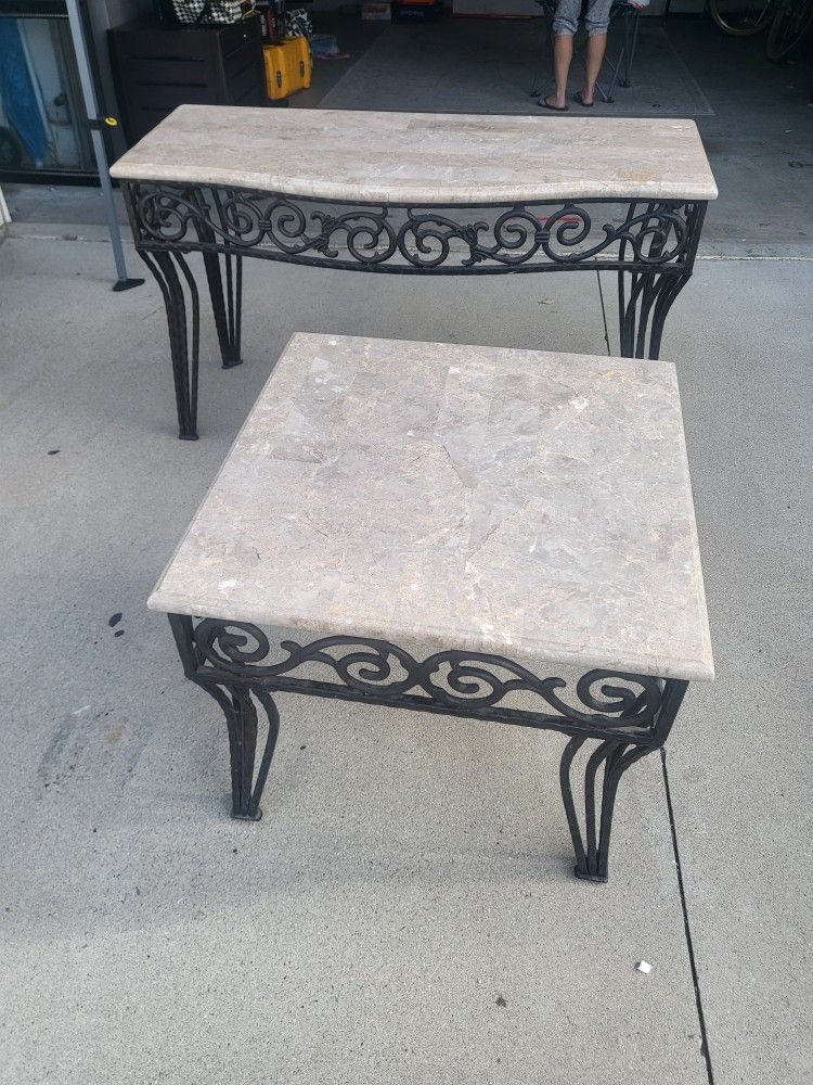Marble Ends Tables
