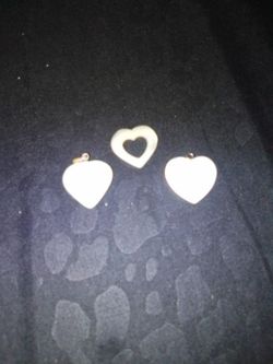 Three Heart Pendants