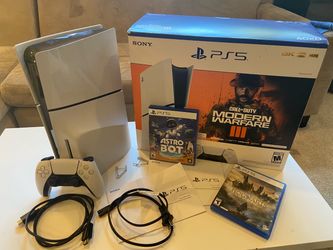 PS5 Slim Disc Edition + Games – Excellent Condition