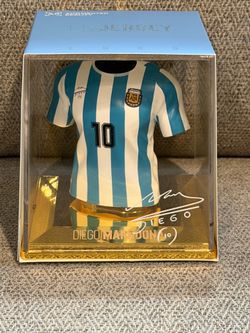 RARE GOLD Diego Maradona My Jersey by FANCOLLEX