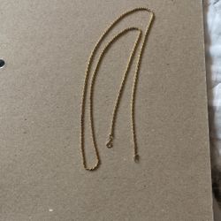 Gold Chain 10k …. 24  Inches ….. Cash !!!! No Trade