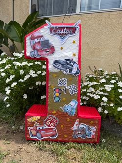 Disney cars number one pinata numero uno