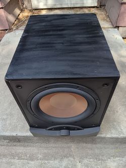 Klipsch RW 10 -10"Woofer Black Home Theater Subwoofer stereo speaker