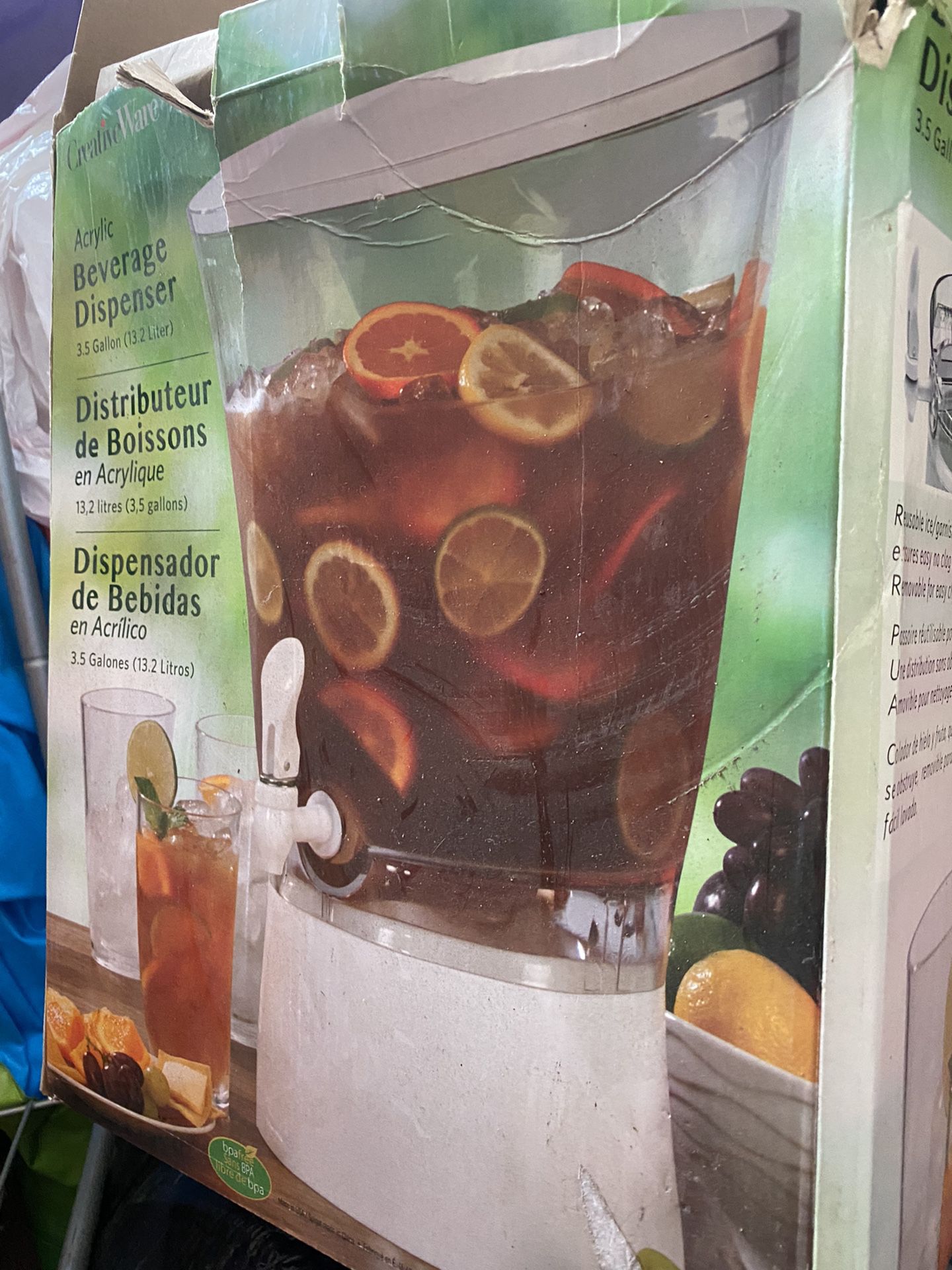 Brand New Beverage Dispenser Perfect For Party Decoration 