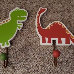 Kids Dinosaur Coat Hangers
