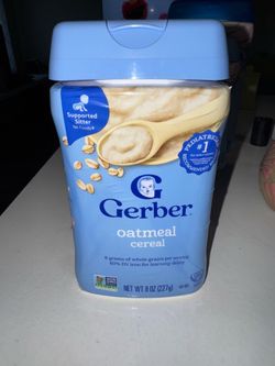 Gerber oatmeal