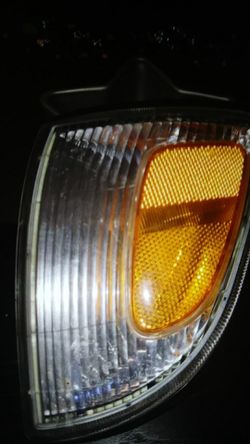 OEM Driver side corner amber light lens