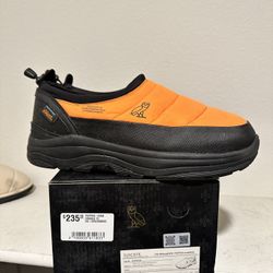 Ovo Suicoke Pepper Low Safety Orange snow puffer nylon sneakers boots