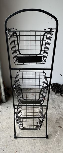 Three Tier Metal Baskets