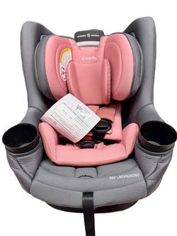 Evenflo REO by Revolve360 Rotational Convertible Car Seat - Lenox | 4-40 lb, 360° Rotation