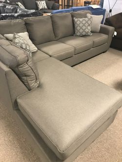 New Large Chaise Sectional! Same day combos on couch and loveseat!