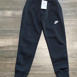 NEW Nike Sportswear Club Fleece Big Girls Small Pants - Black (DC7207-010)