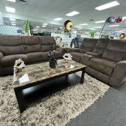 😱😱 Sofa & Love Seat With 55” 4k TV Included $999 😱😱