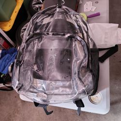 Clear Back Pack