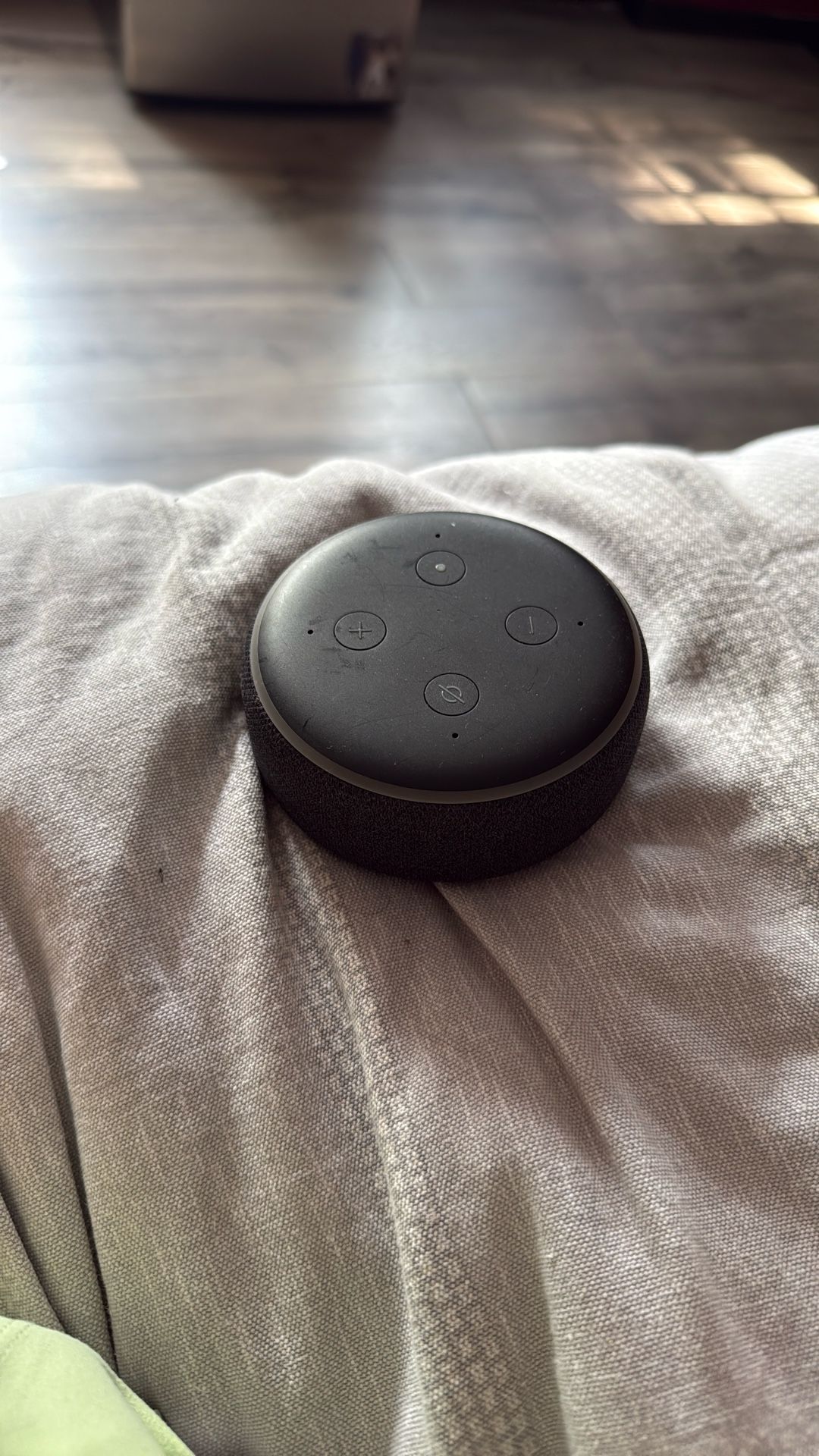 Amazon echo dot (with charger)