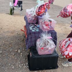 Valentine Baskets. 