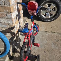 Boys Spiderman Bike