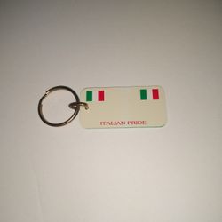 New Italian Pride Keychain