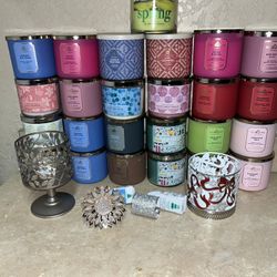 Bath Body Candles