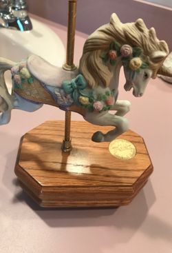 Carousel horse collectible