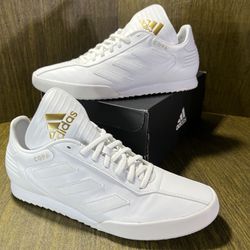 ADIDAS Copa Super Off Field SOCCER Shoes Kicks / Men’s 12 / Like New w/ Box!! / White & Gold