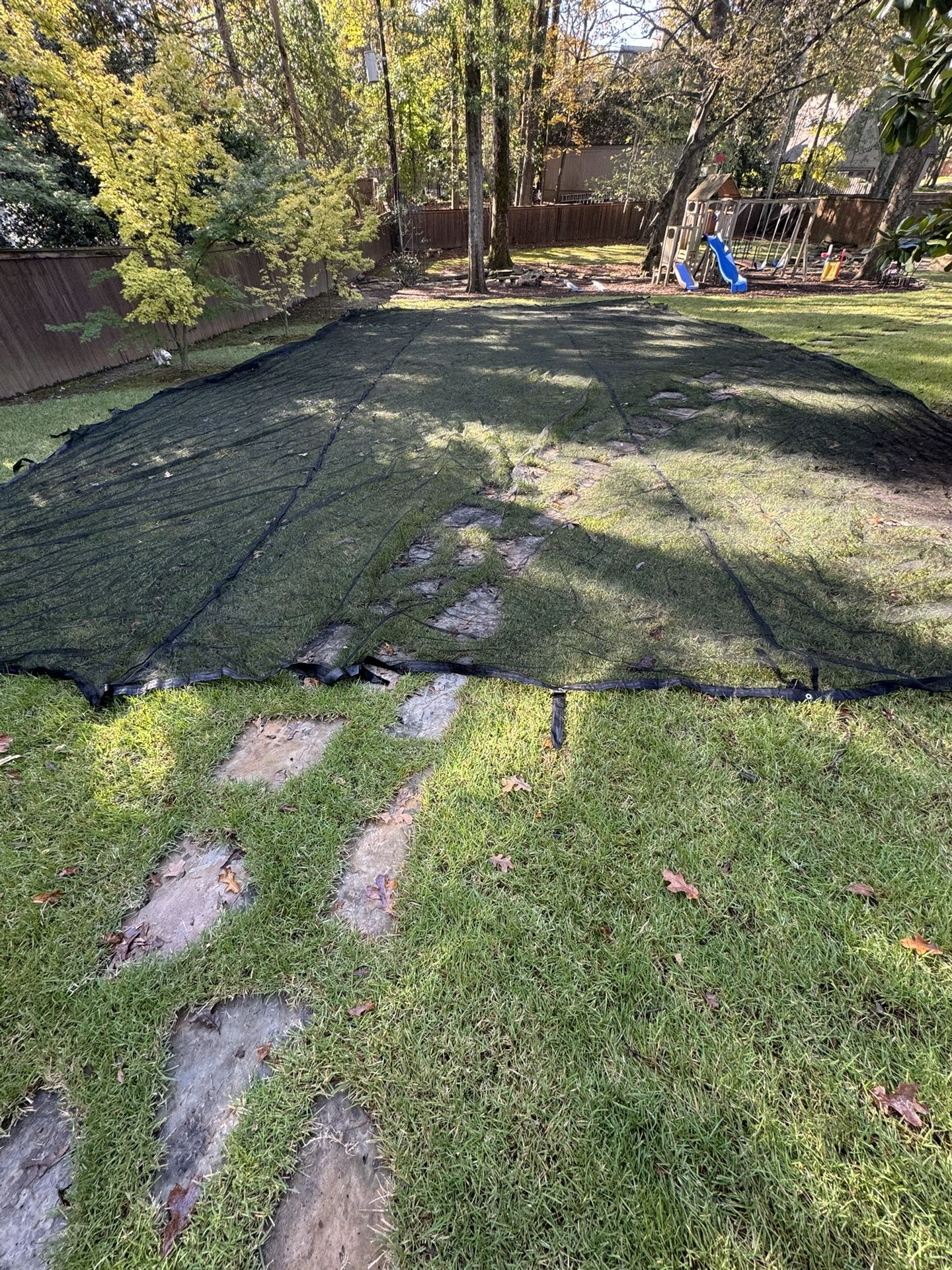 Leaf Net For Pool And Landscaping. 60’ By 30’