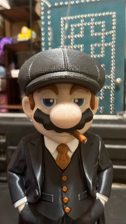 Mario Gangster 3D printed Figure