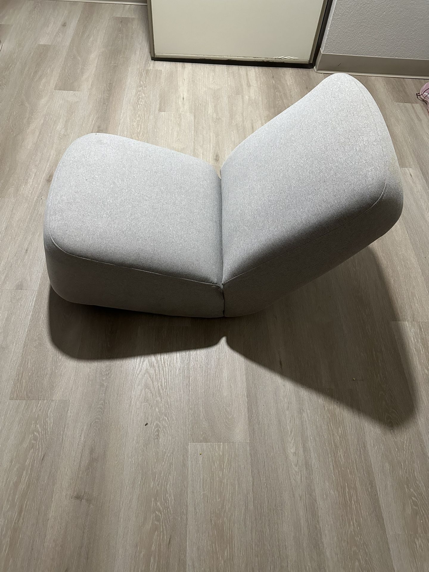 Rocking Lounge Chair Gray