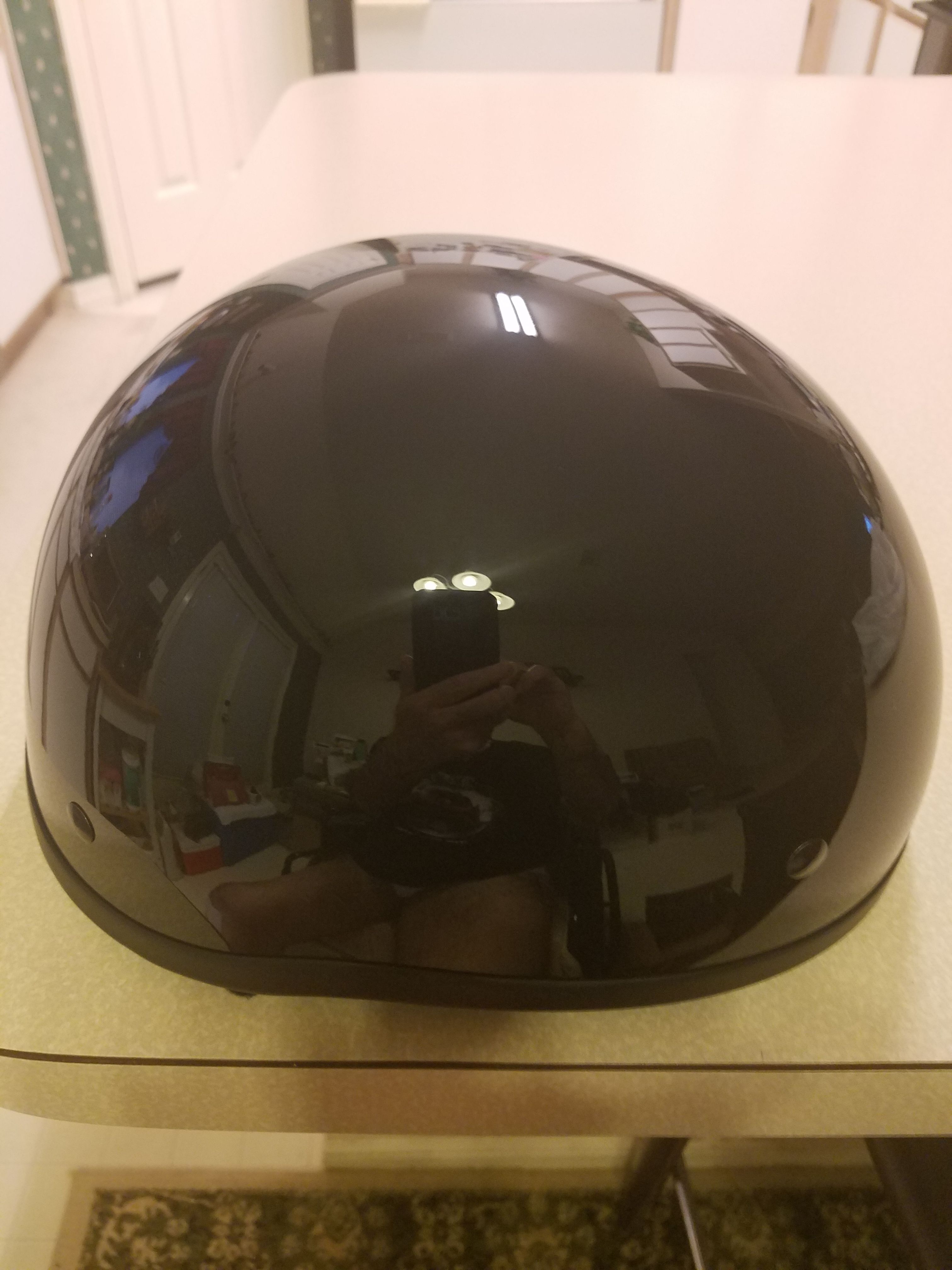 Half motorcycle helmet