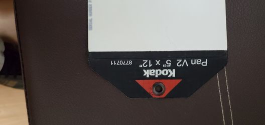 Kodak pano phosphorus plate