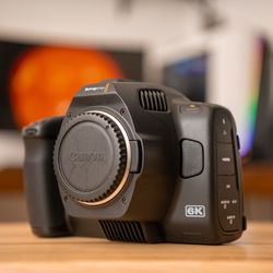 Blackmagic 6k pro camera