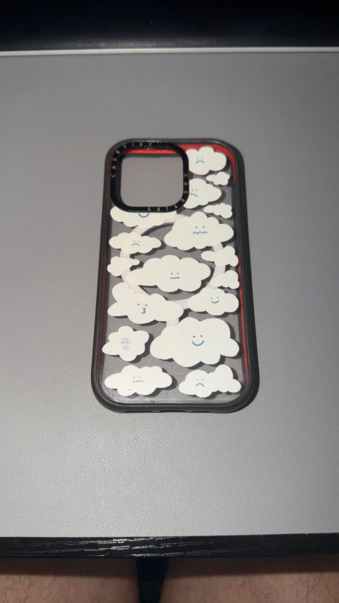 Casetify - Cute Clouds + Free Clear Case 14pro 