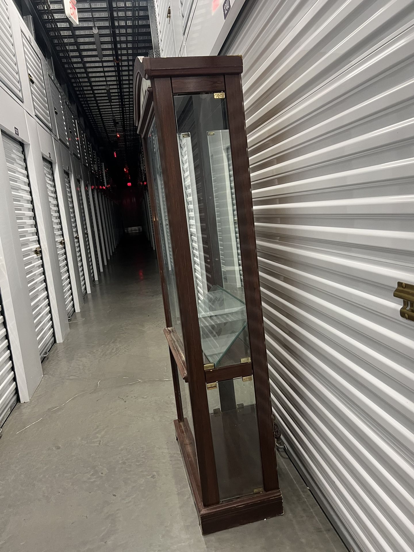 Wooden / Glass Cabinet.