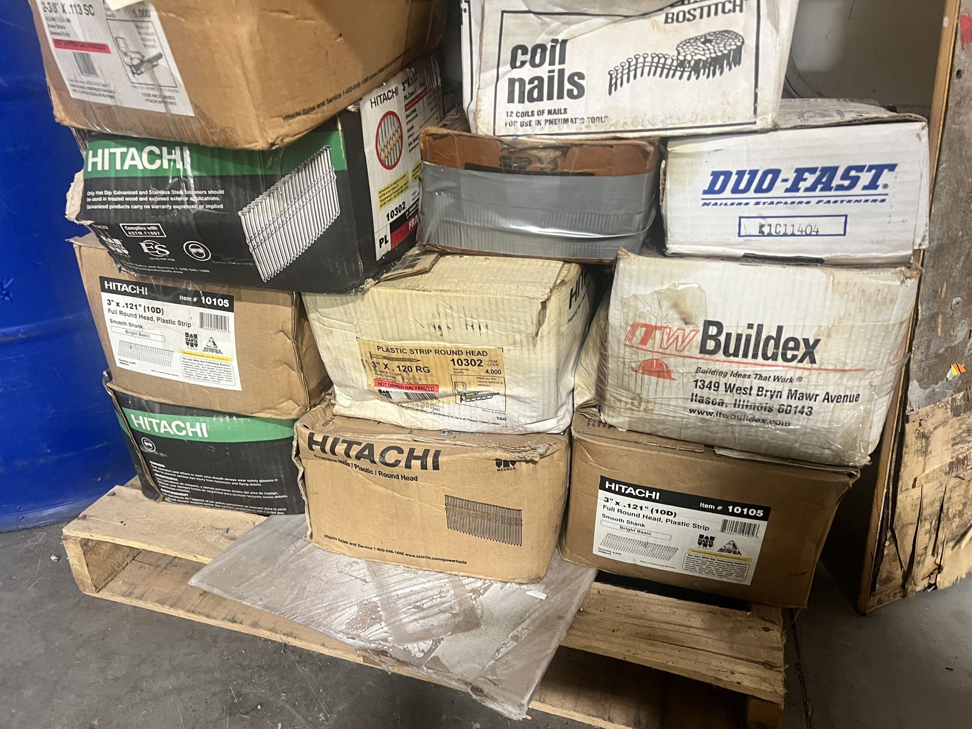 Bulk framing nails for sale.