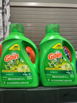 GAIN LAUNDRY DETERGENT 88 FL OZ ORIGINAL $11.00 EACH