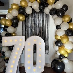 70 Marquee Numbers-  4 Foot Tall
