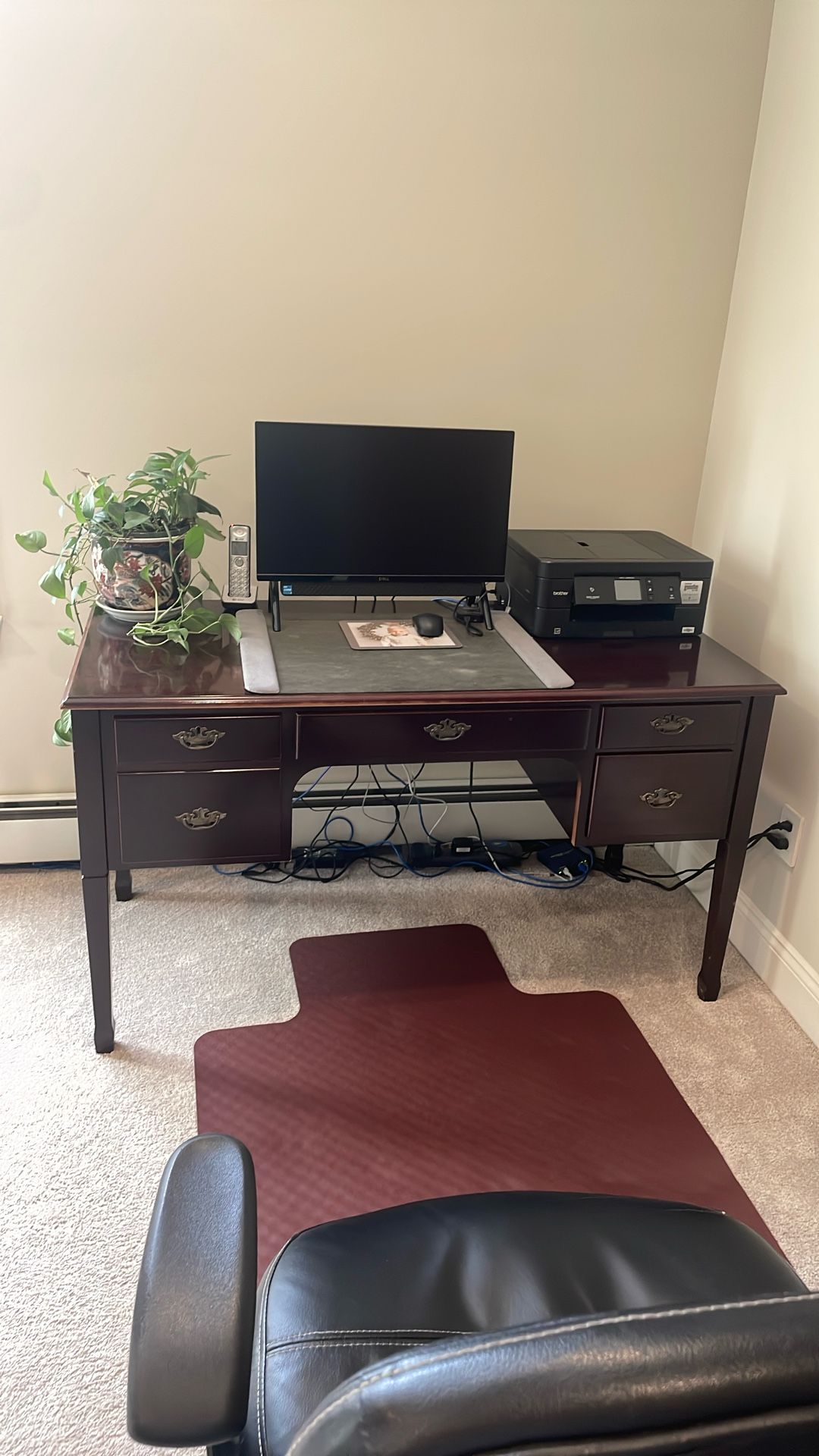 Cherry Office Desk