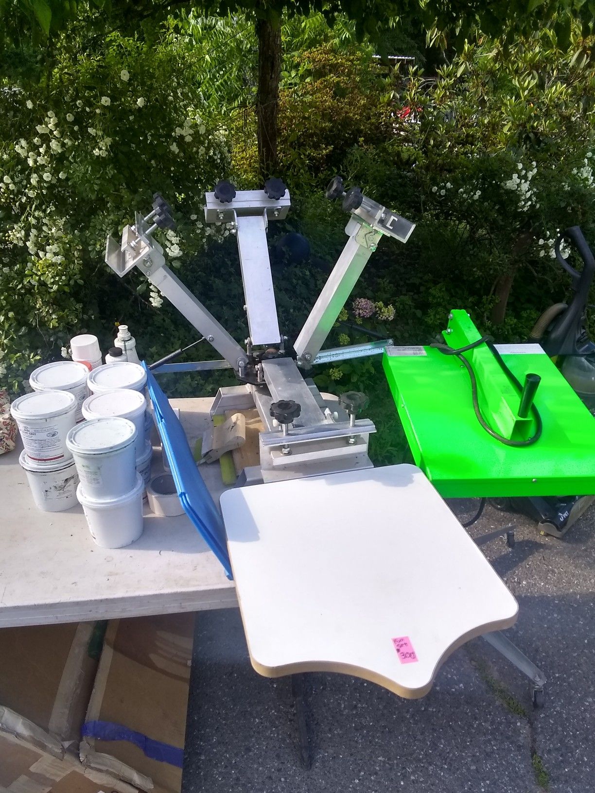 Ryonet Screen Printing Setup!!!
