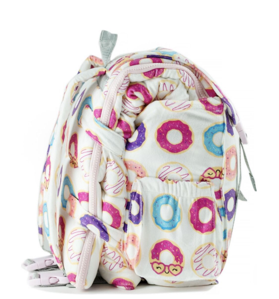 Sleep-n-Pack, Sleeping Bag and Back Pack,donut Print (3-6 yrs)~ New 