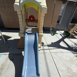 Swing Set With Slide 1-4 Years Old 