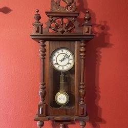 Vintage Mini Grandfather Clock From Germany