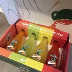 Nike SB x Jarritos Limited Edition Soda Bottle Set 